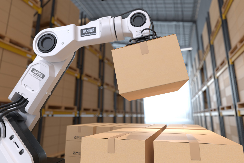Integrasi robot palletizing
