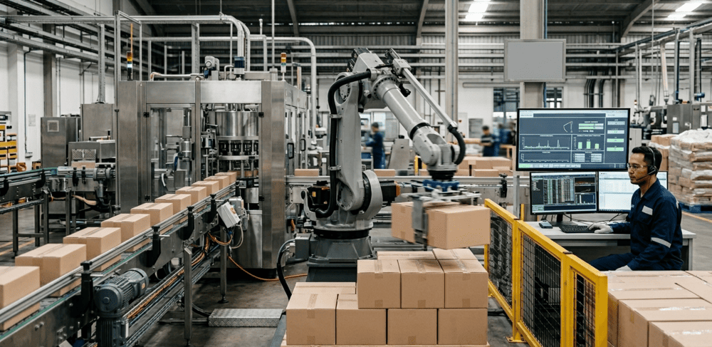 Sinkronisasi mesin dan robot Sinkronisasi mesin dan robot