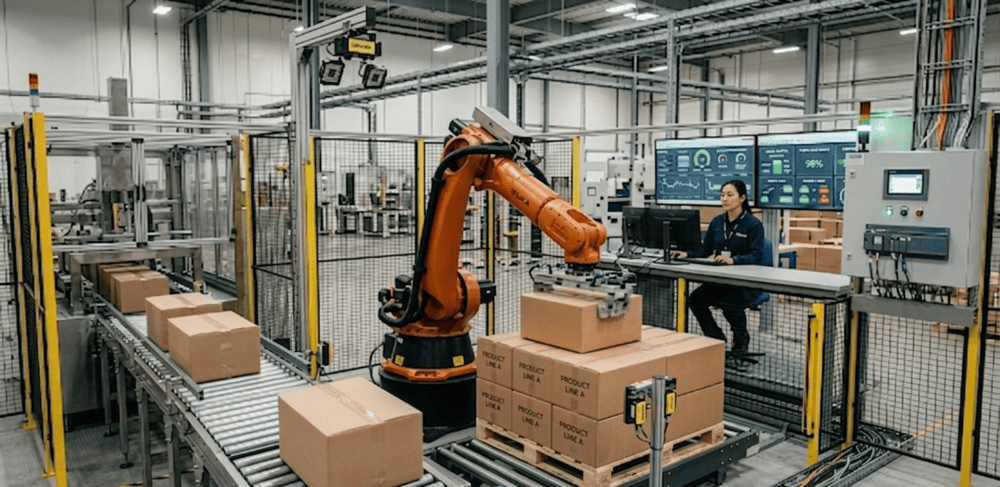 Integrasi sistem dengan robot